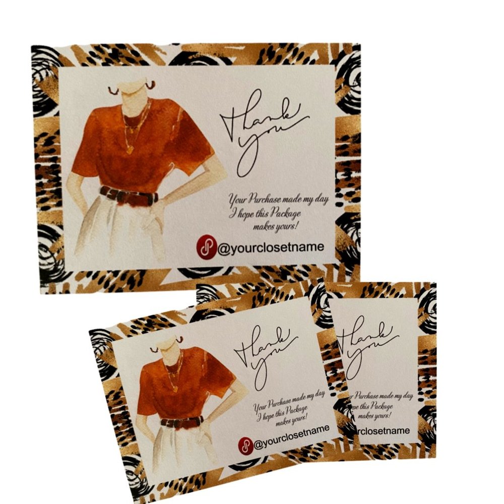 Fashion Boutique Thank You Cards